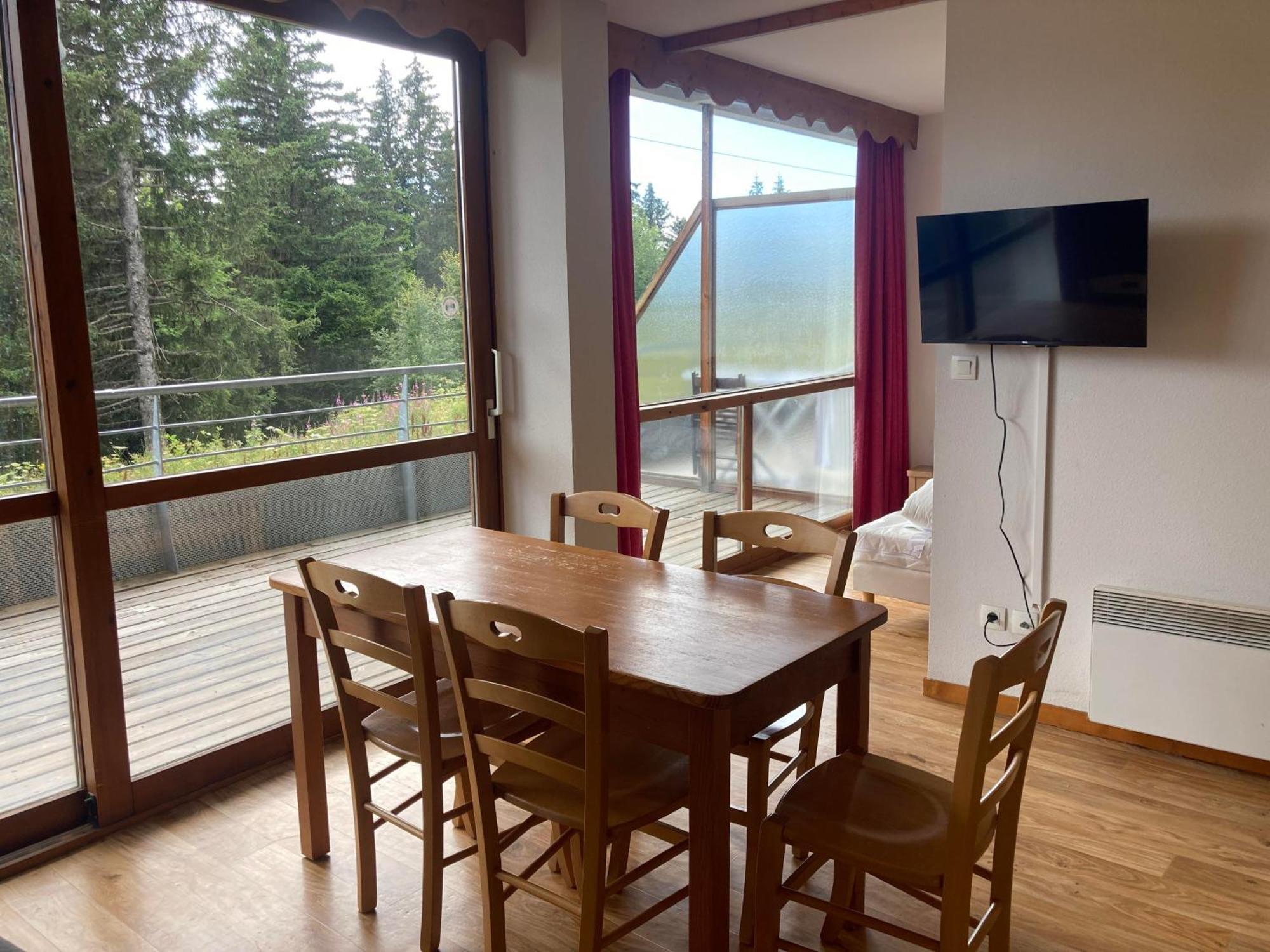 Appartement Pied Des Pistes, Terrasse Wifi Et Parking Шамрусс Экстерьер фото